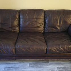 Bradington Young Leather Sofa