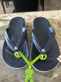 6W/4M Crocs Sandal Navy Blue