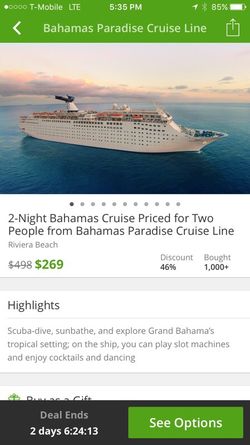 Cruise vacations