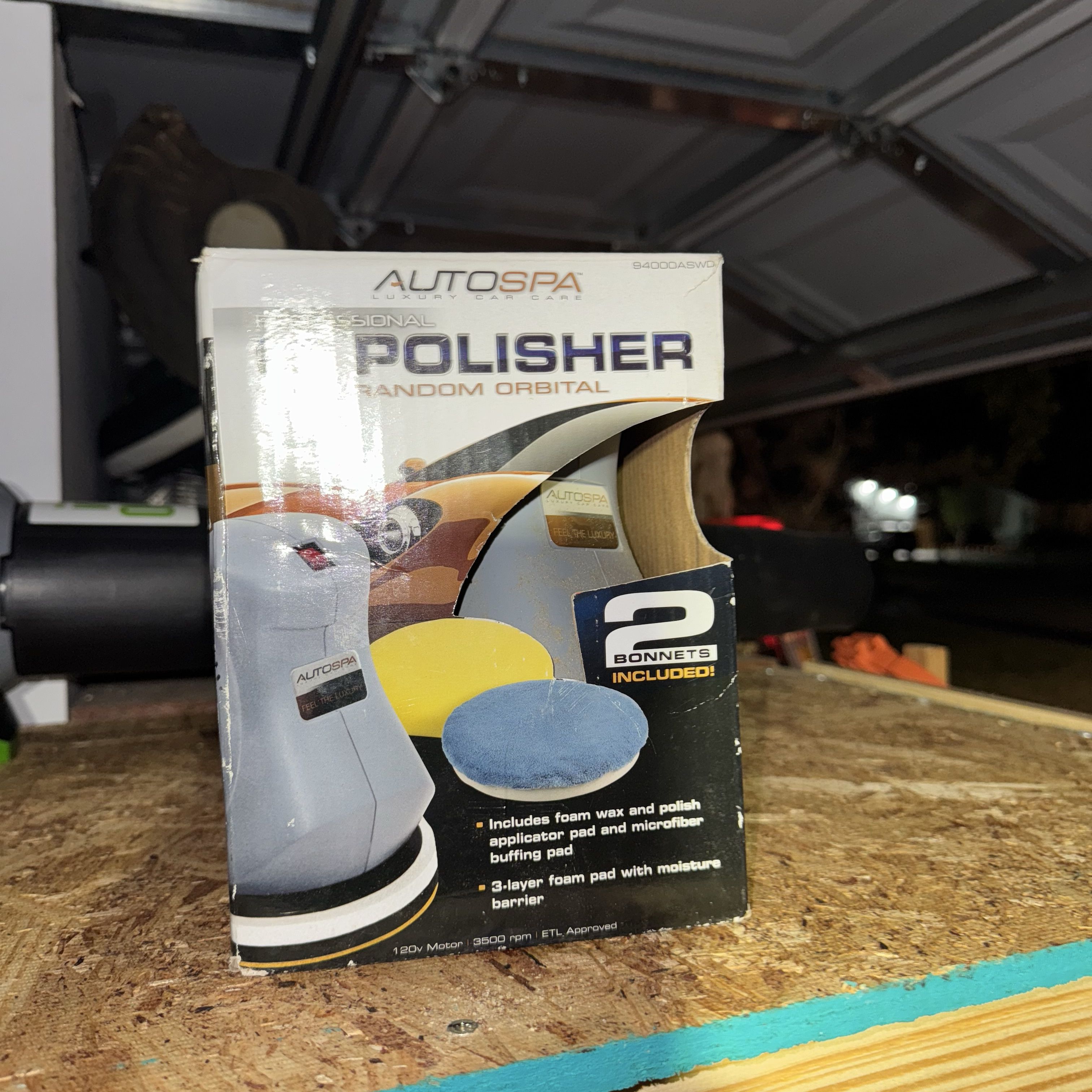 AutoSpa Random Orbital Car Polisher