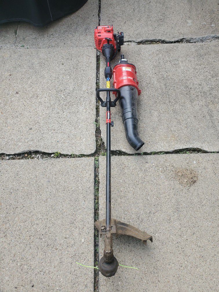 Craftsman Weed Wacker With Blower And Edger Attachment