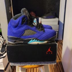 Jordan 5 Grape Good Cond Sz 8.5 $160