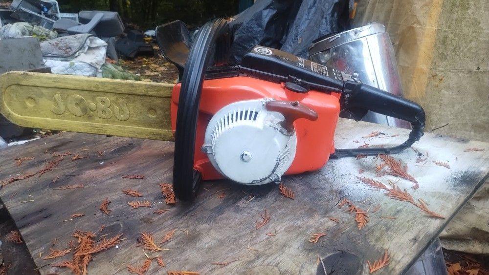 Awesome Vintage JO-BU Vintage Chainsaw like New