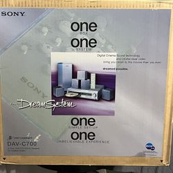 Sony Dream System DAV-C700 New Old Stock Unopened Box