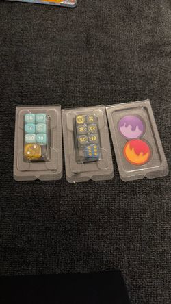 Pokemon Dice and coin