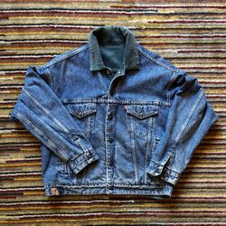 Vintage Rare Levis Reversible Jacket