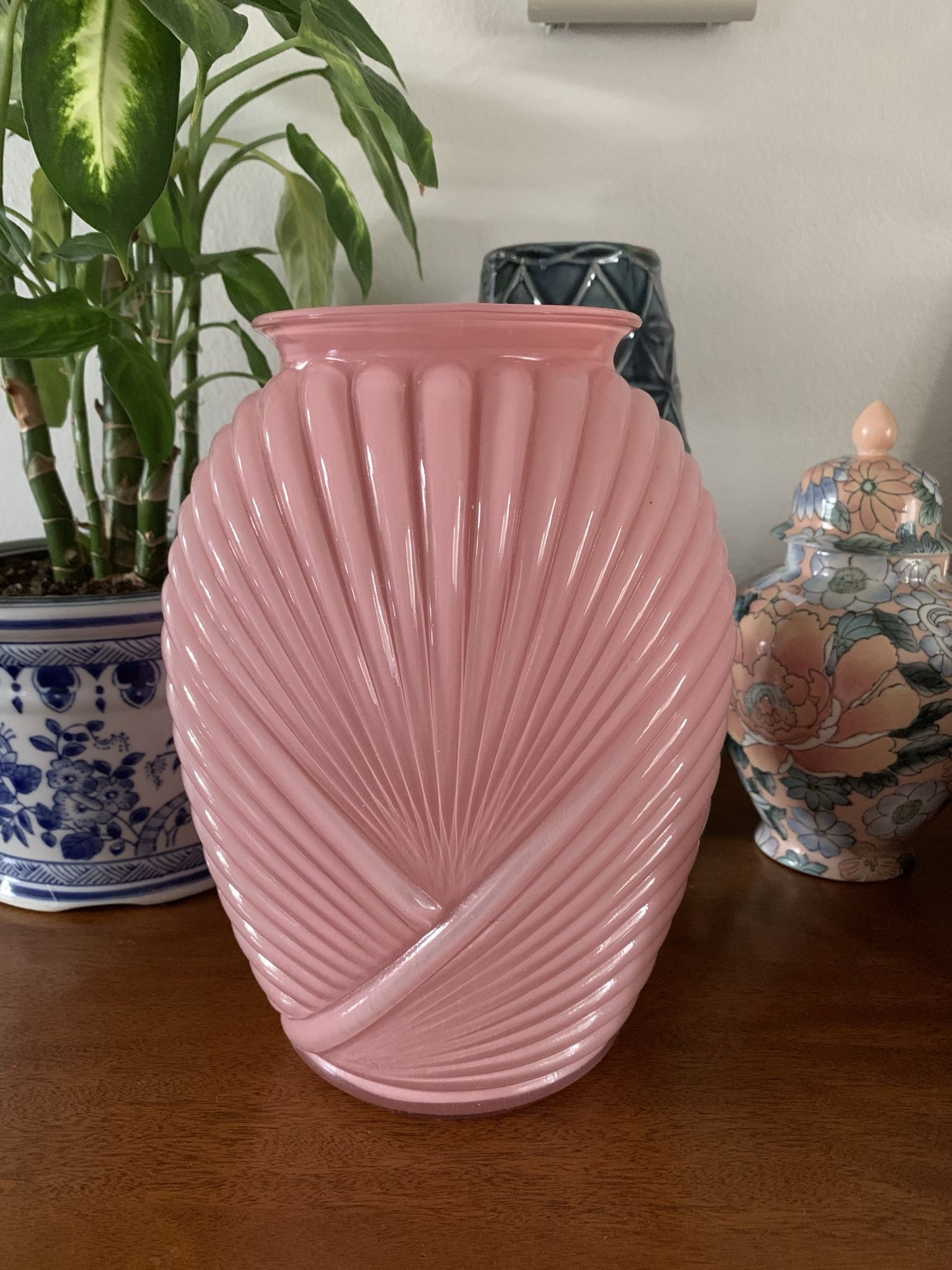 Vintage Art Deco Glass Vase