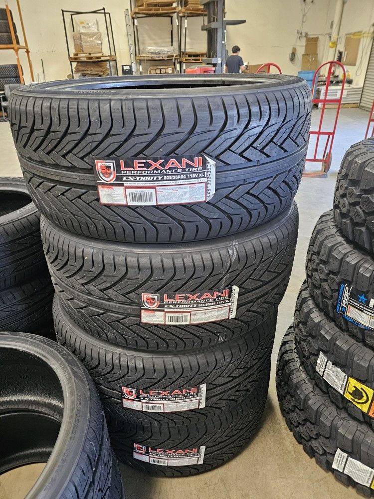 New Tires 305/35R24 Lexani LX Thirty 112V XL