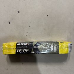 Keeper 2 in. x 12 ft. 1 Ply Lift Sling with Flat Loop (BRAND NEW)