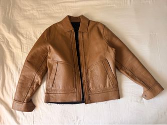 Men's New Leather Jacket - Large - Barneys New York