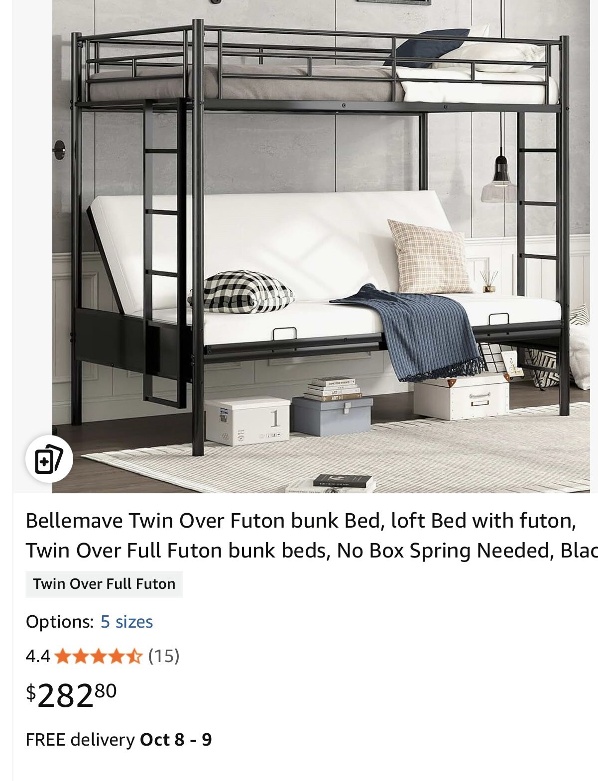 Futon Bunkbed