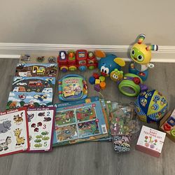 Baby Toy Bundle & Puzzle Set 