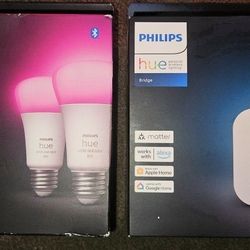 Philips Hue Light Bulbs & Bridge 