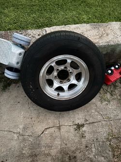 Tire and Aluminum Wheel