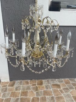 Crystal chandelier