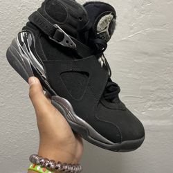 Air Jordan Retro 8 2015 Chrome Good Condition 