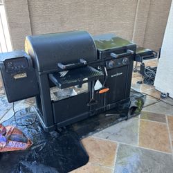 Dual Grill and Blackstone