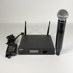 Shure GLXD24R/SM58 Z2 Wireless Microphone System with PSU - 2(contact info removed).5MHz