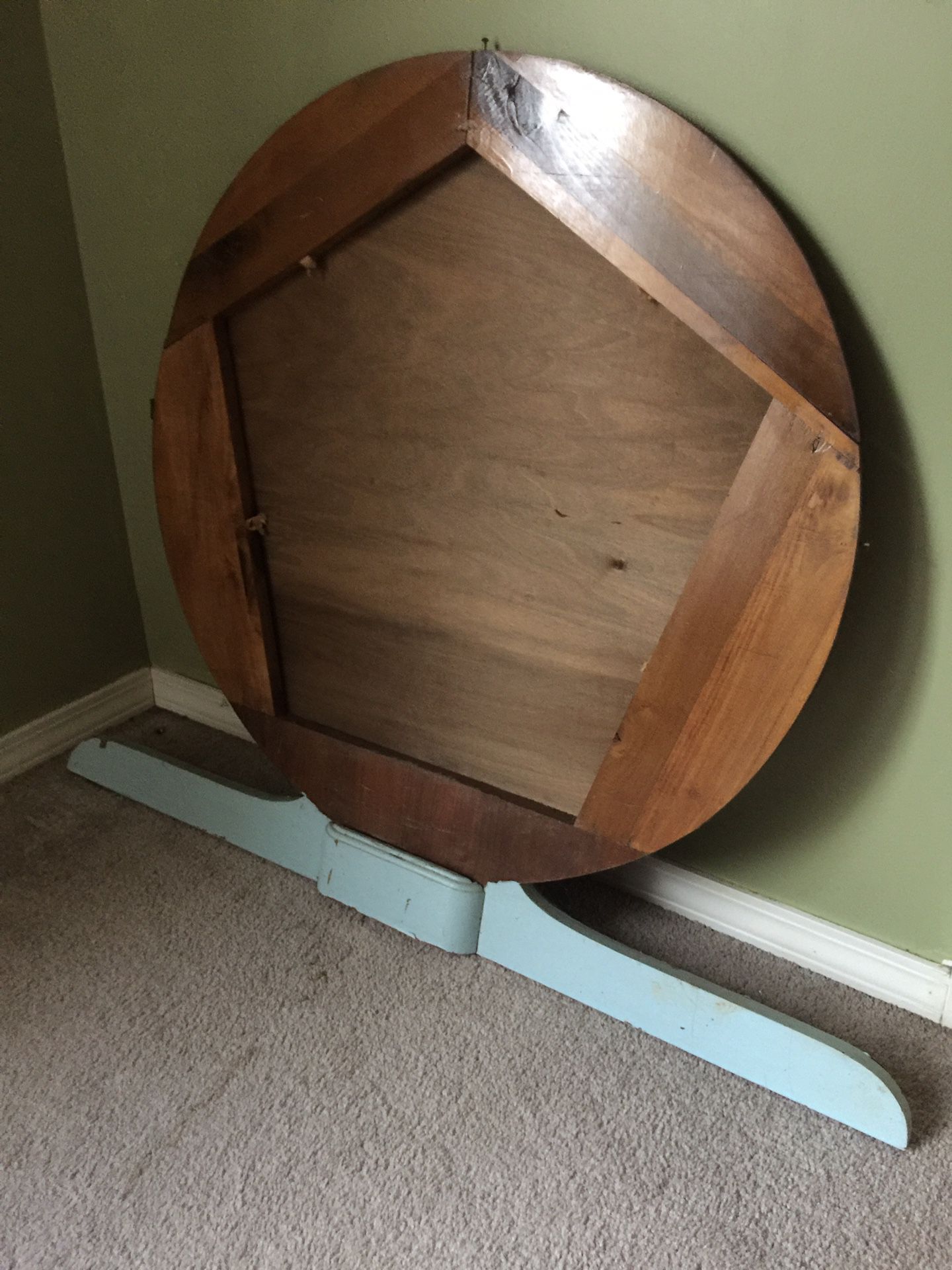 Antique Vanity or Dresser Wood Top without Mirror