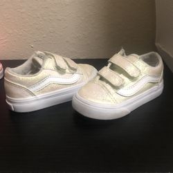 Glitter Vans Toddler 5c