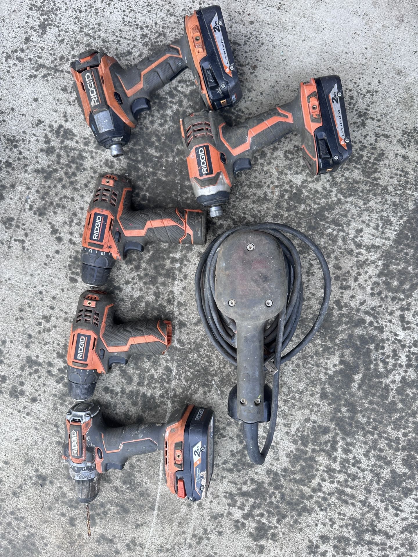 Ridgid Power Tools, And Electric Sander