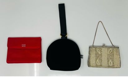 Three Evening Clutches/Purses/Bag