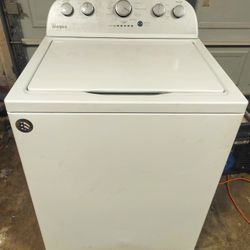 MATCHING WHIRLPOOL WASHING MACHINE AND ELECTRIC DRYER 