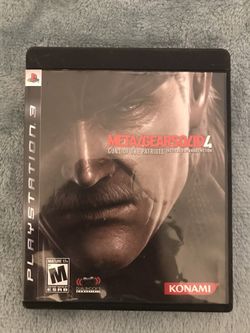 Metal/Gearsolid 4 for the PS3 (Perfect Condition)