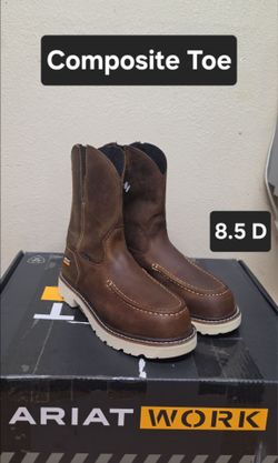 Ariat Work Boots sz8.5D COMPOSITE TOE