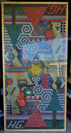 Bottle Cap Beer Pong Table