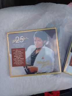 Michael jackson 25th anniversary thriller cd/dvd