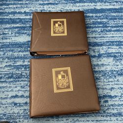 Lot Of 2 First Day Cover of the Month Stamp Albums