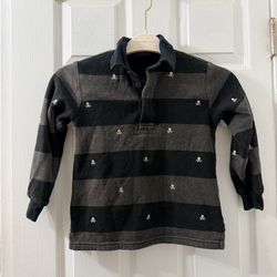 Polo Ralph Lauren long sleeve striped skull shirt kids