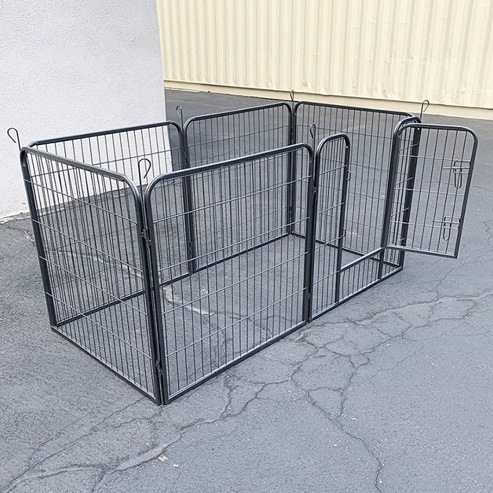 NEW) $70 Heavy Duty Panel Dog Playpen, Each Panel 32” Tall X 32