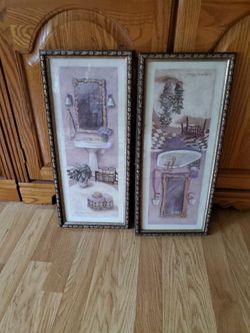 Pictures Wall Hanging  8"x 18"