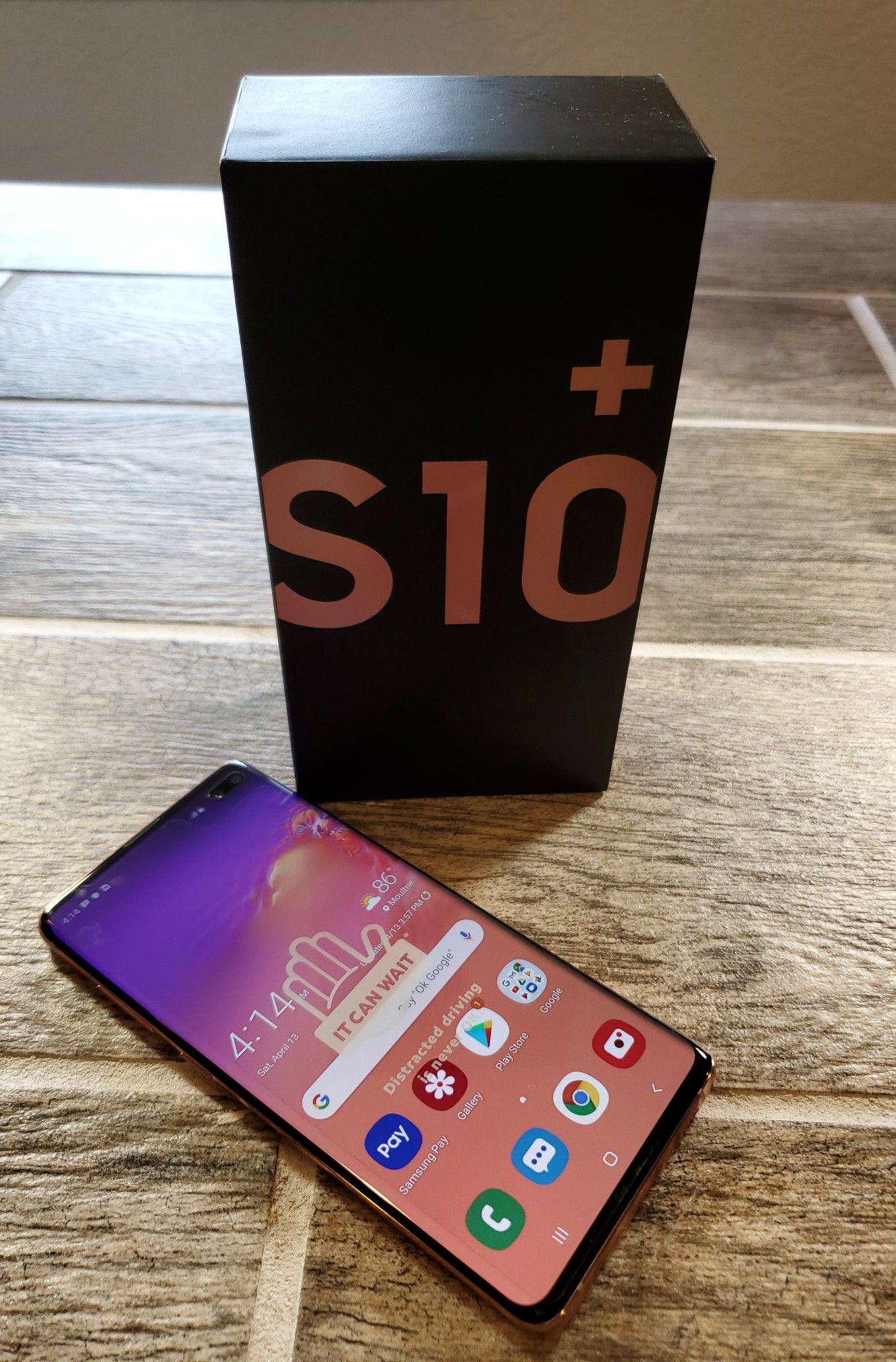 Galaxy S10 plus 128gb flamingo pink