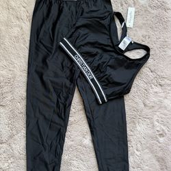 Workout Set Leggings And Sports Bra