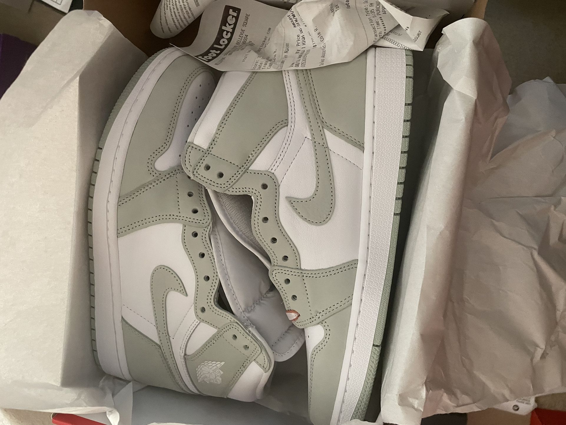 W Jordan 1 High Sea foam