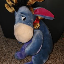 Disney Reindeer Eeyore Christmas 16 In Stuffie