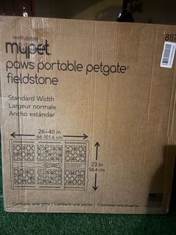 My Pet Paws Portable Pet Gate
