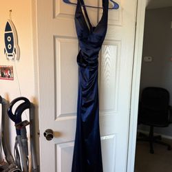 Navy Blue Prom Dress, Windsor 