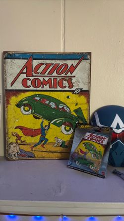 Action comics first ever Superman
