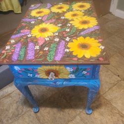 Sunflower Side Table 