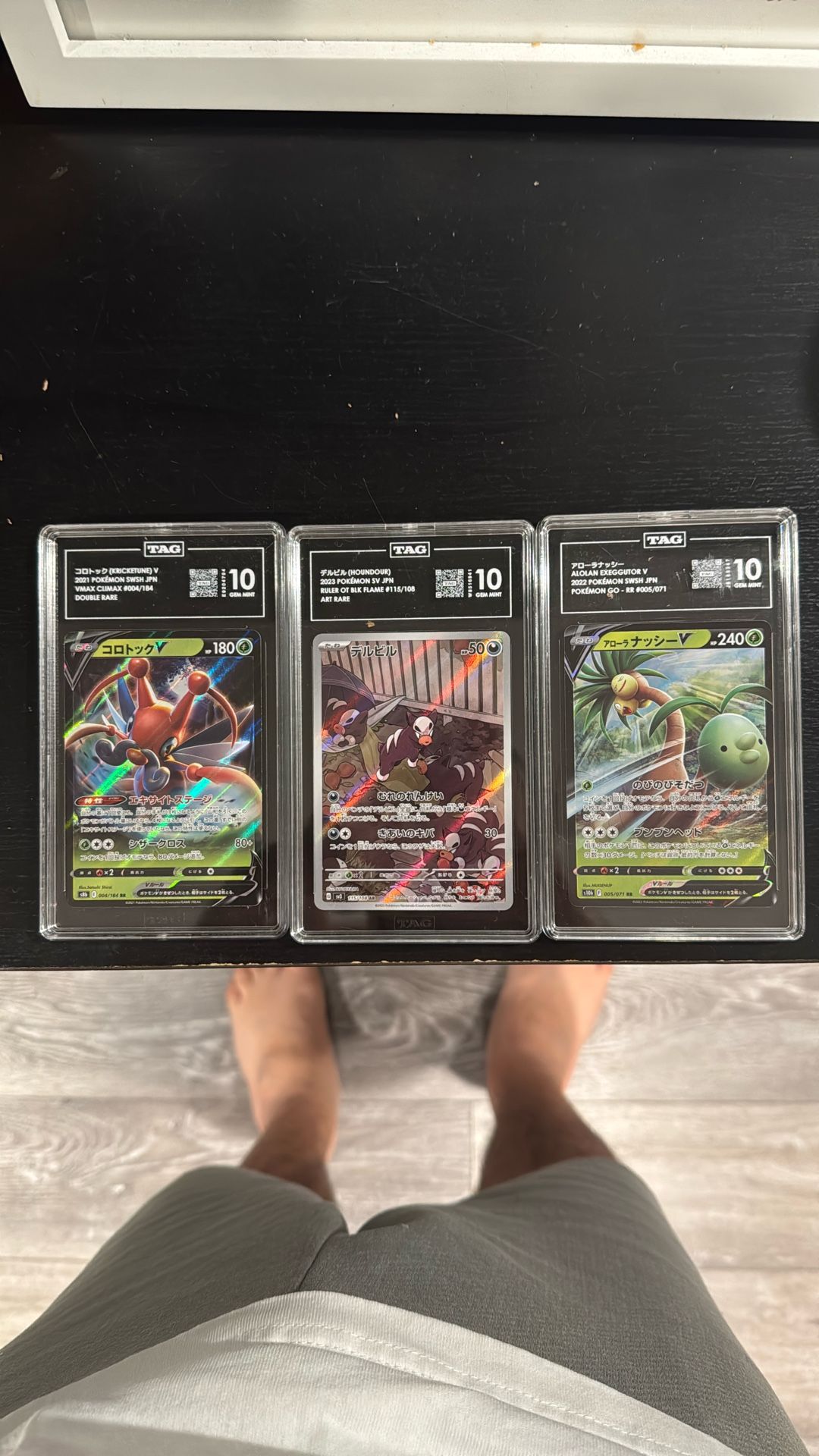 Tag Grading 10 Pokemon