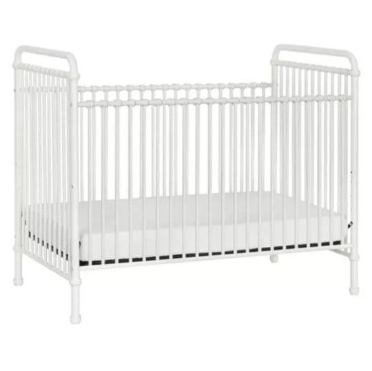 White Convertible Baby Crib