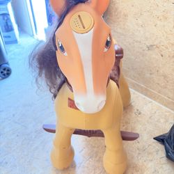 Electric riding horse