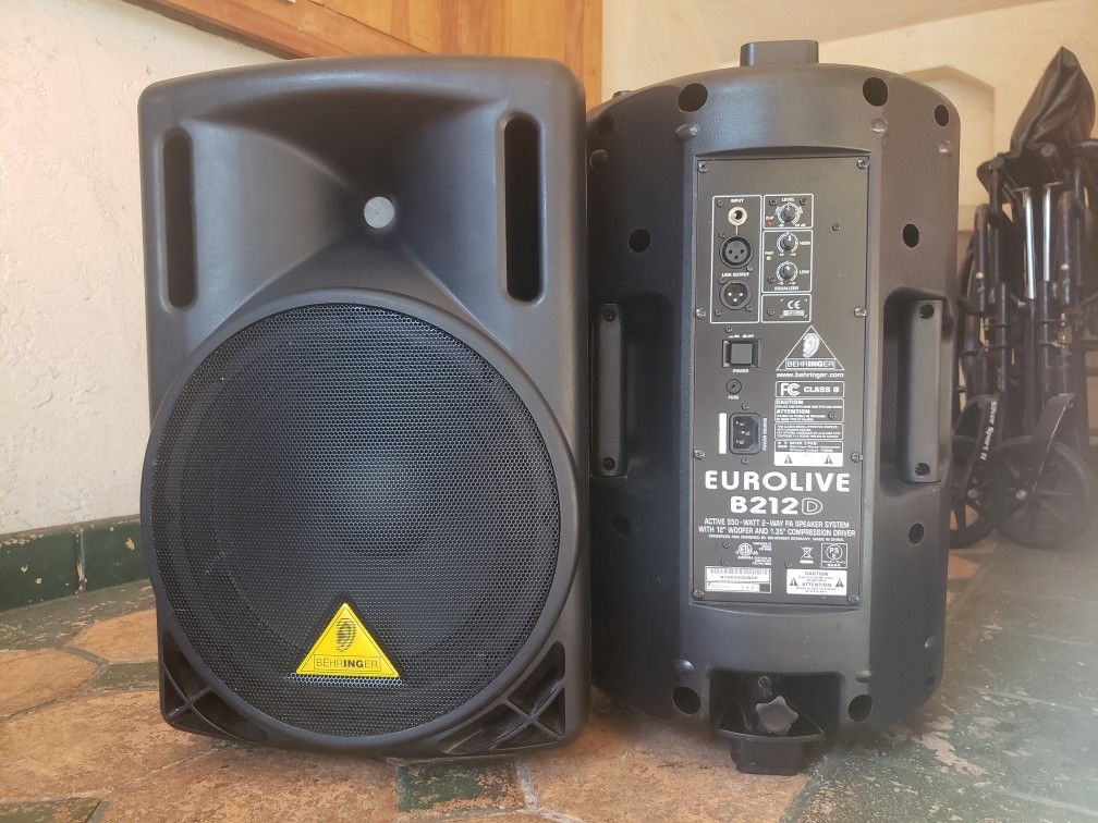 BEHRINGER B112D SPEAKERS