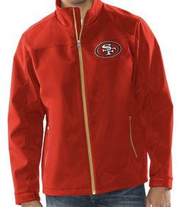 San Francisco 49ers NFL Men's Soft Shell Bonded Jacket
