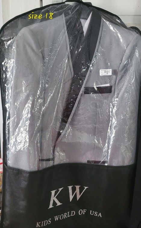 Size 18 Young Men's Suit