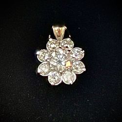 Diamond Pendant 14k Gold